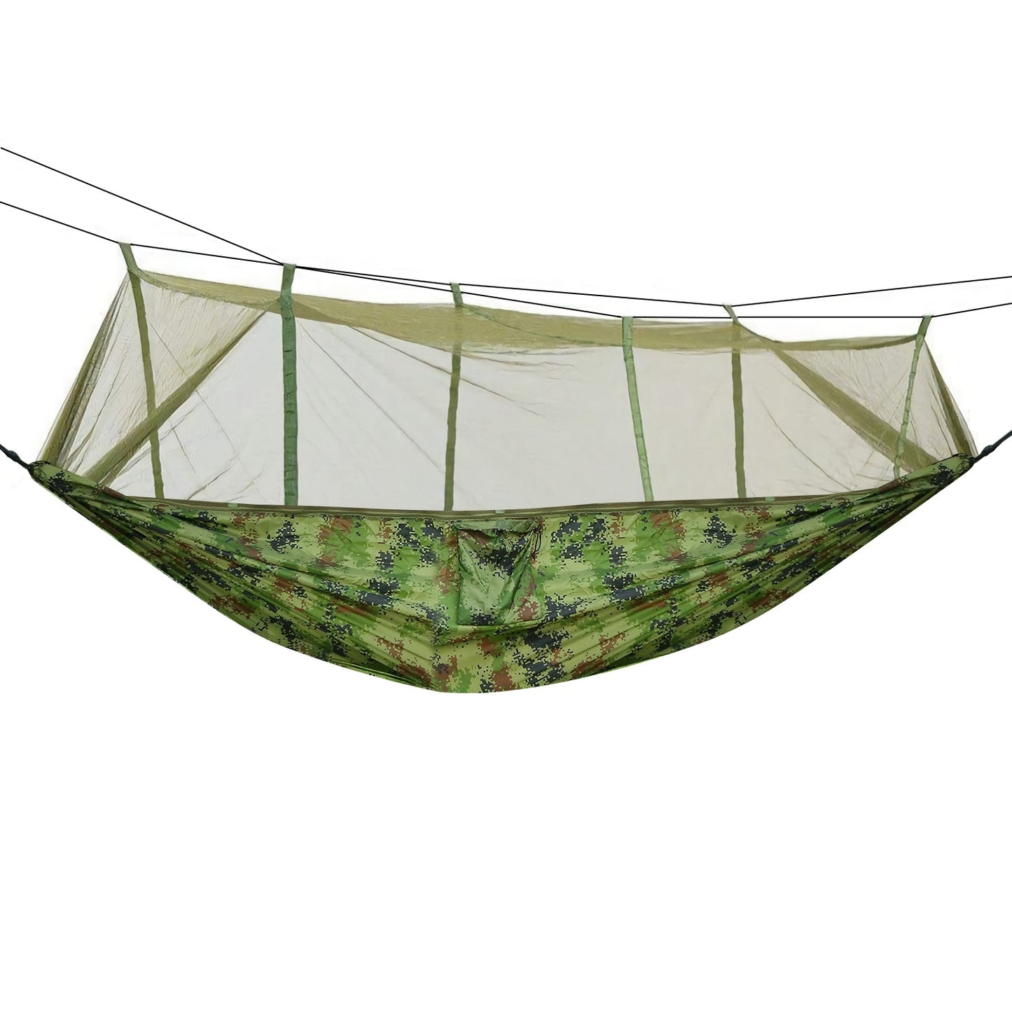 Deluxe Double Parachute Hammock with Net